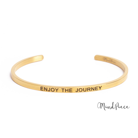 Bracelet | enjoy the journey (1 pcs) - gold, silver & rose