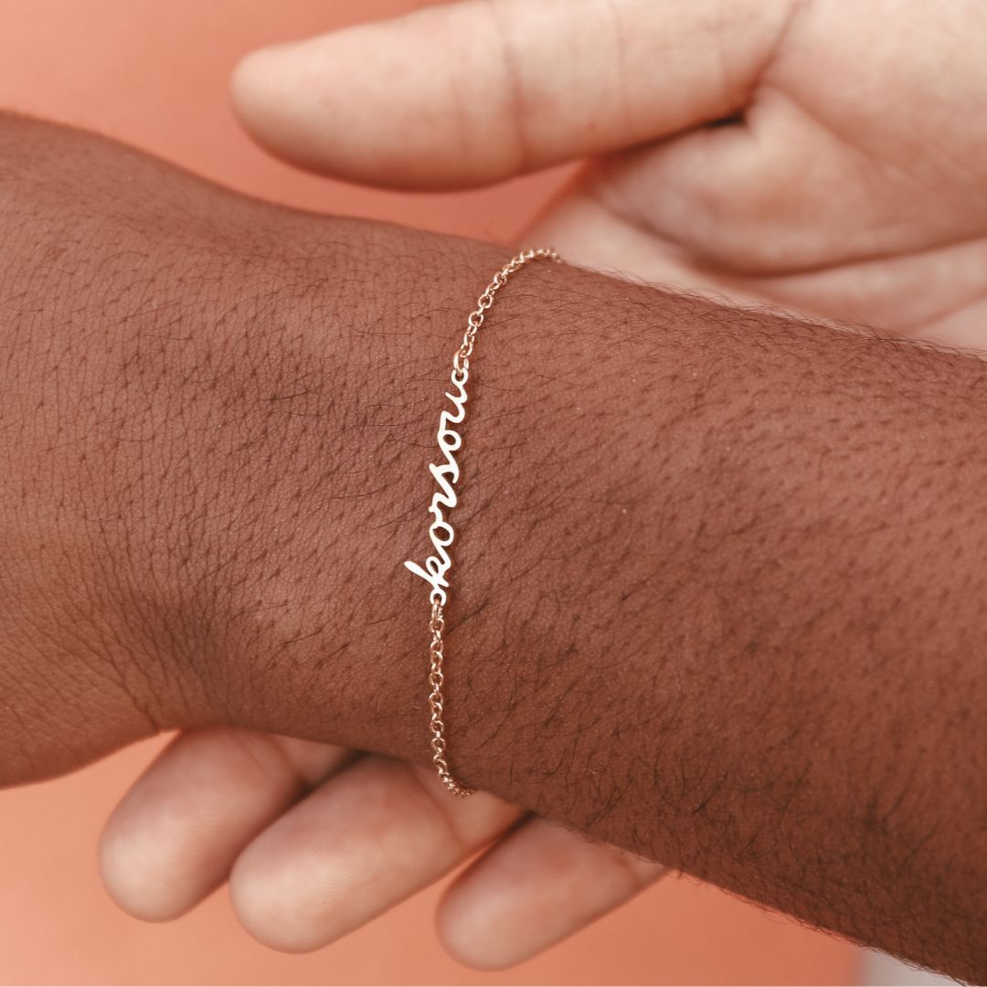 Bracelet Kòrsou - gold & silver