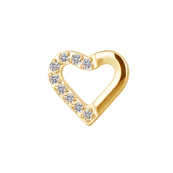 Ear Piercing Amia -  titanium | gold