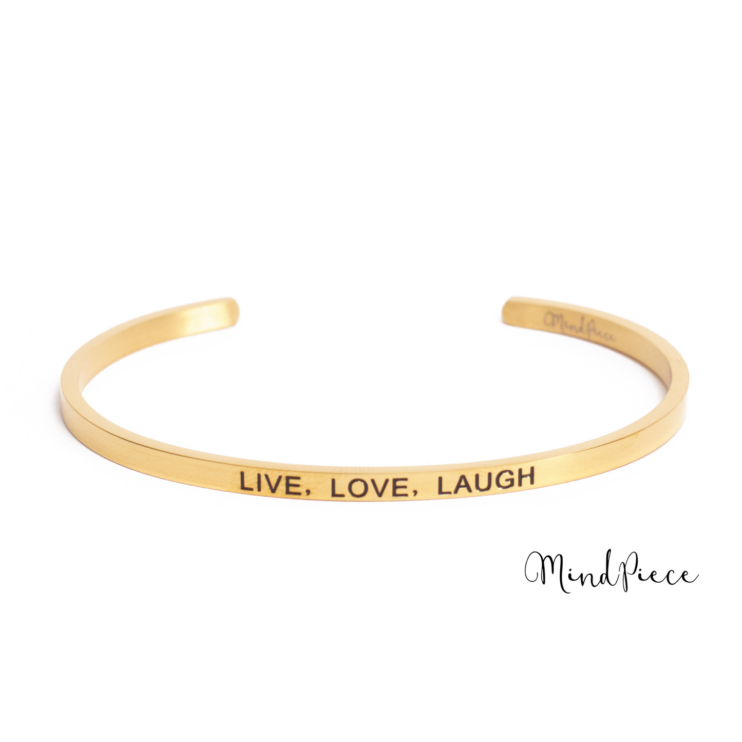 Bracelet Never Give Up (1 pcs) - gold