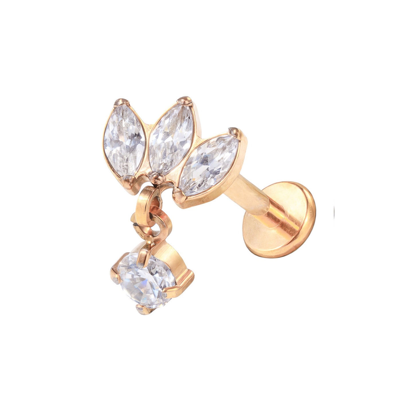 Ear Piercing Jolie -  titanium | gold