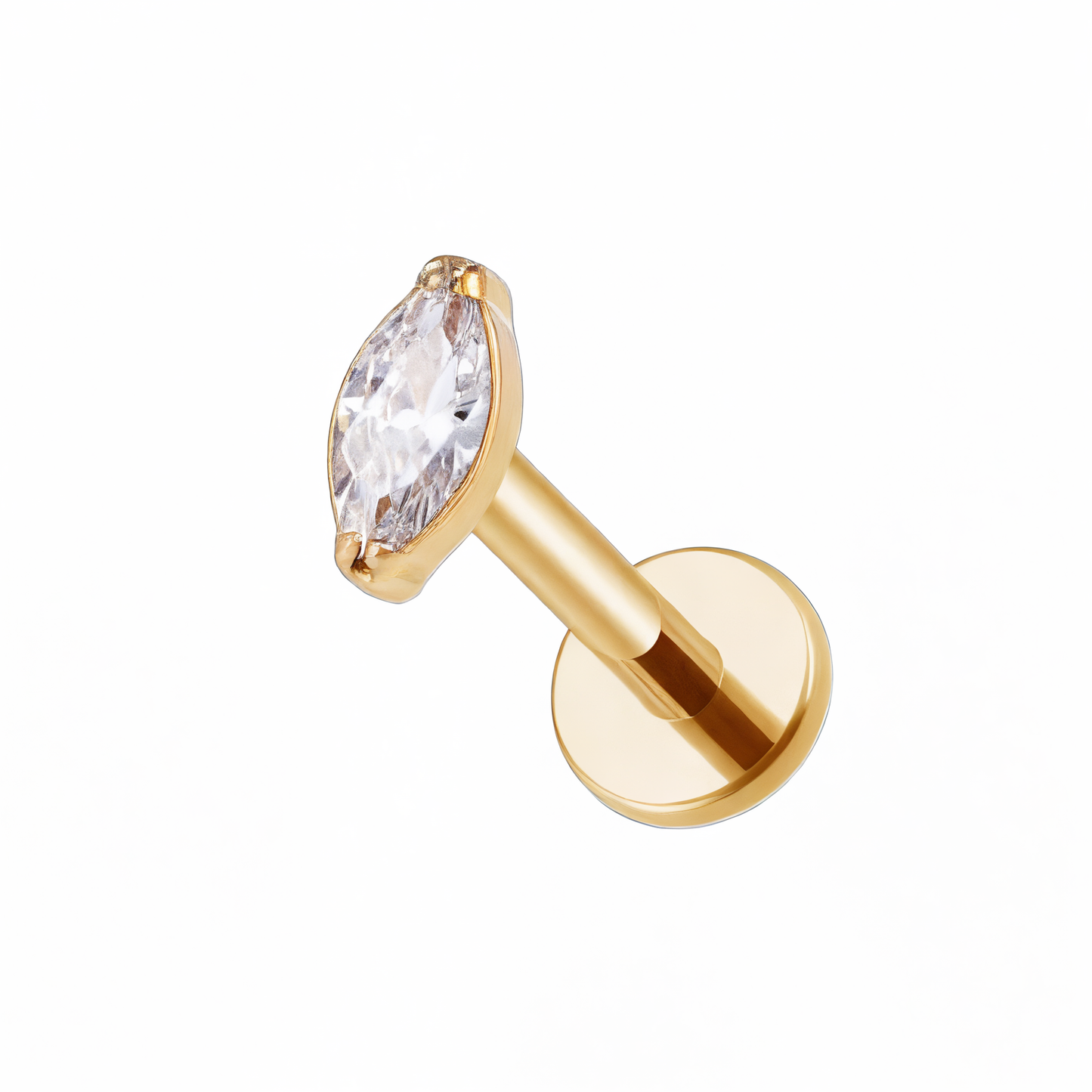 Ear Piercing Tulum -  titanium | gold