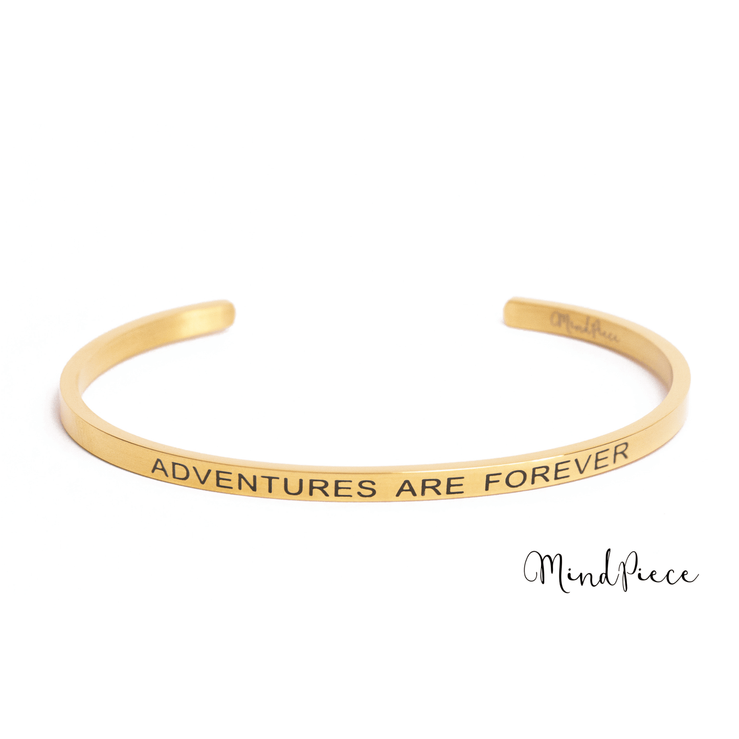 Quote Bracelet - Adventures are forever (1 pcs)