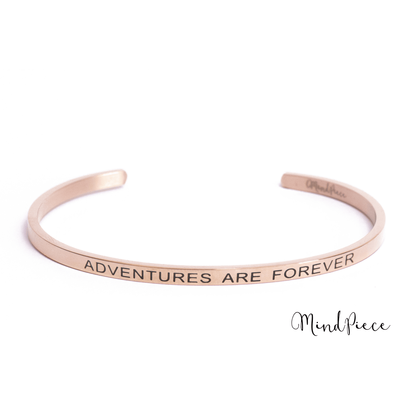 Load image into Gallery viewer, Quote Bracelet - Adventures are forever (1 pcs)
