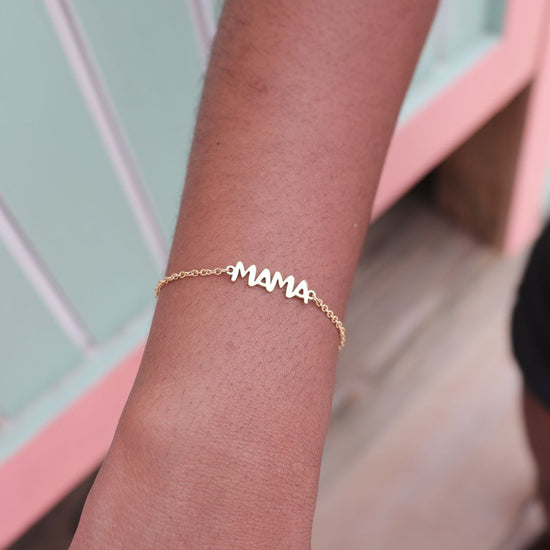 Bracelet mama -  silver