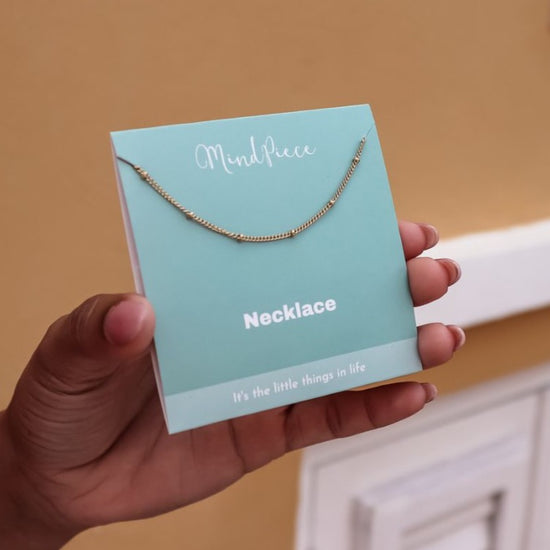 Necklace Choker Dots - Gold