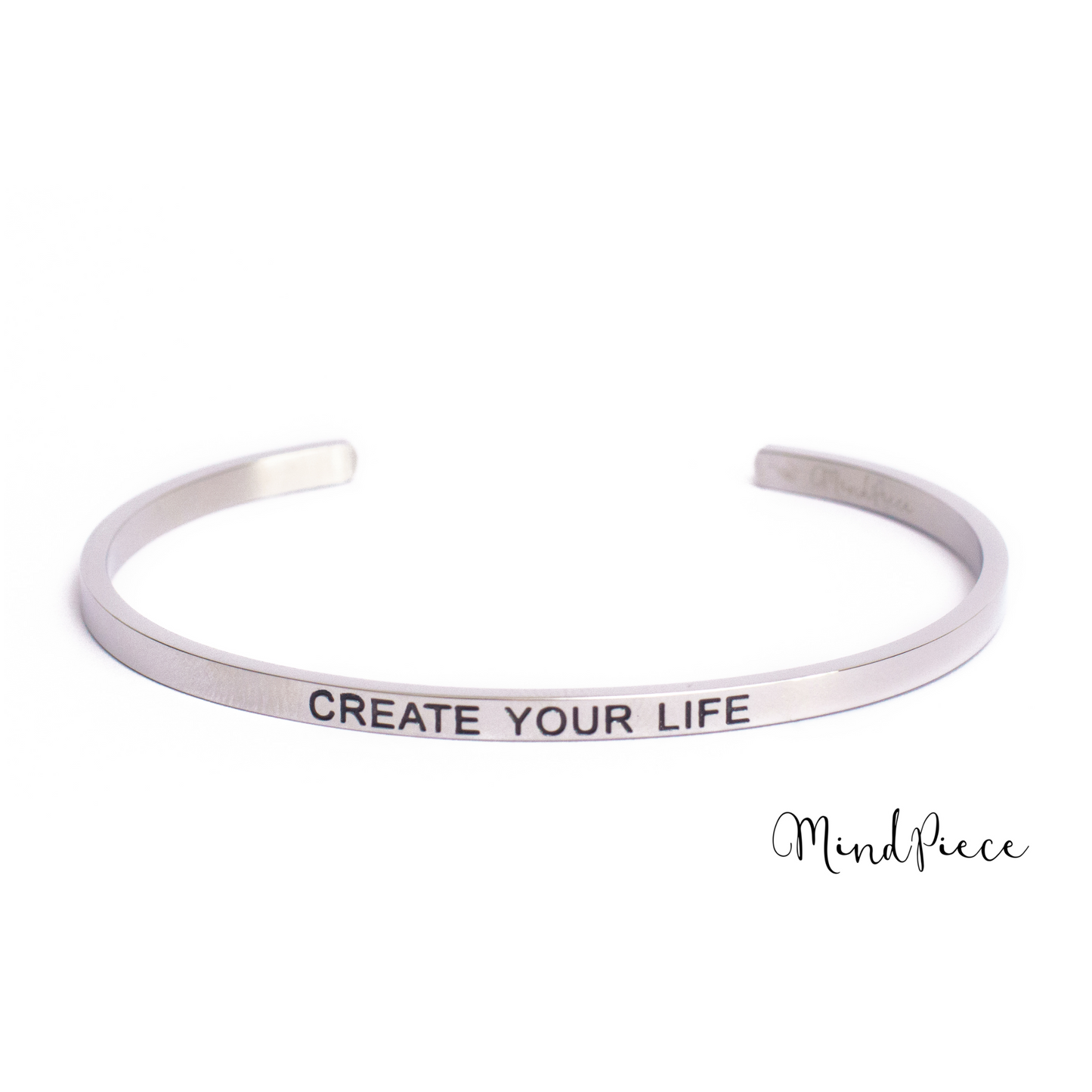 Quote Bracelet - Create your life (1 pcs)