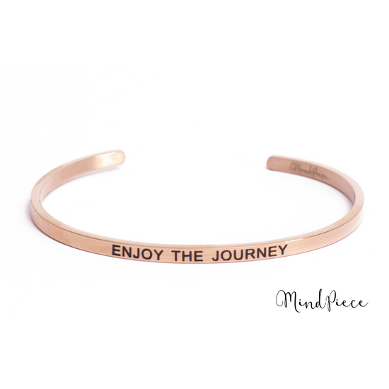 Load image into Gallery viewer, Quote Bracelet - Enjoy the journey (1 pcs)
