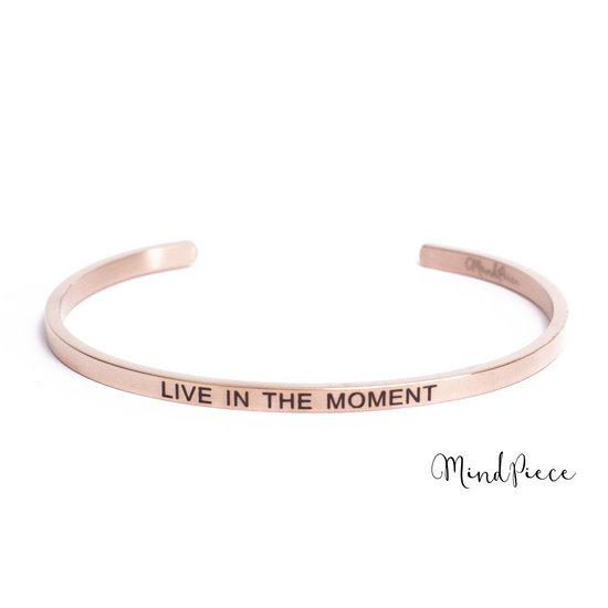 Bracelet | live in the moment (1 pcs) - gold, silver & rose