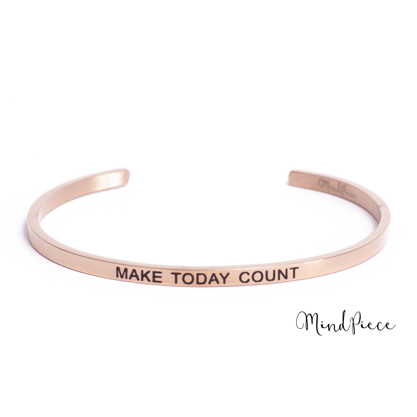 Quote Bracelet - Make today count (1 pcs)