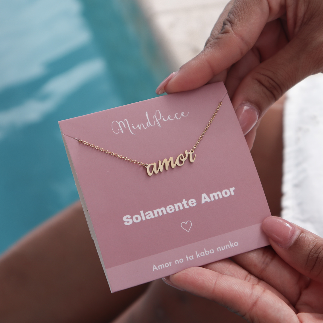 Amor 2025 gold necklace