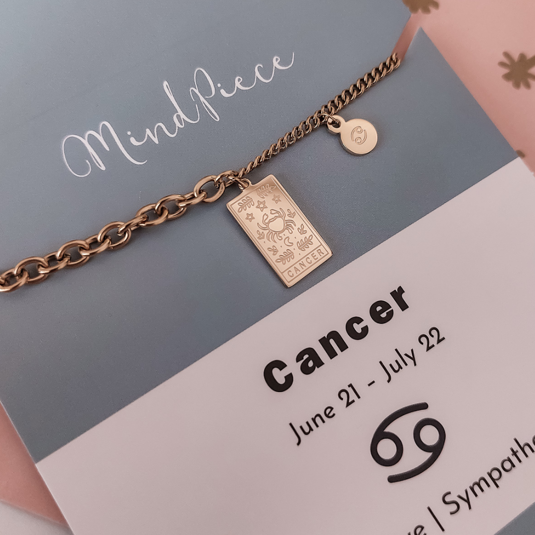 Anklet zodiac sign - gold & silver – Jewel Junkie Curaçao