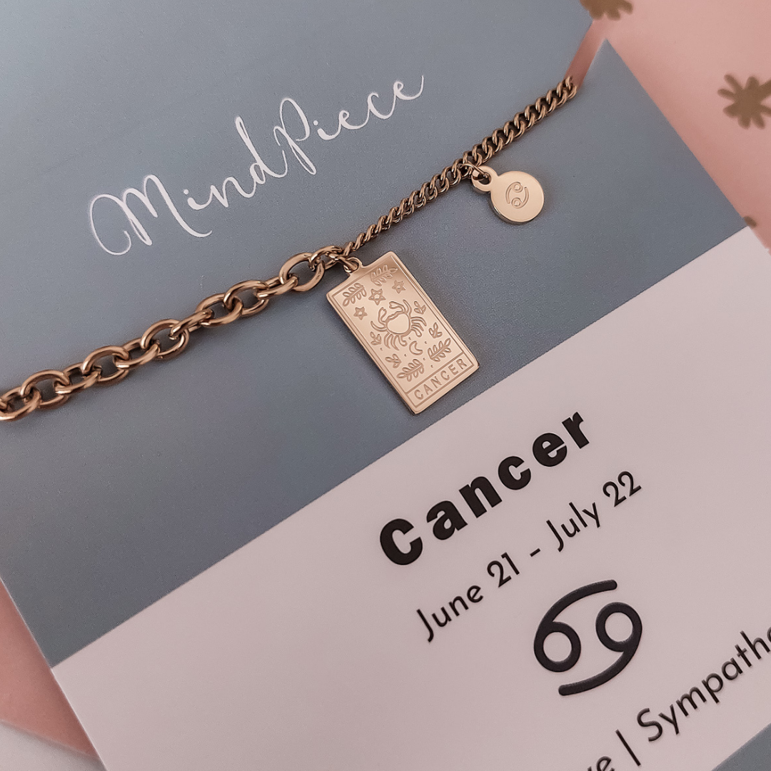 Load image into Gallery viewer, Anklet zodiac sign - gold &amp;amp; silver

