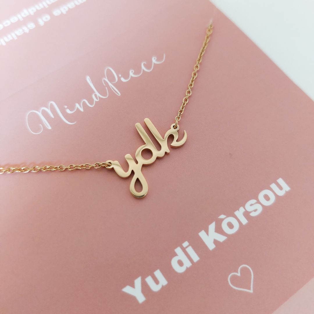 Necklace YDK - silver