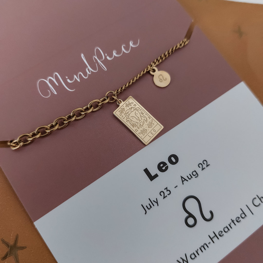 Anklet zodiac sign - gold & silver – Jewel Junkie Curaçao