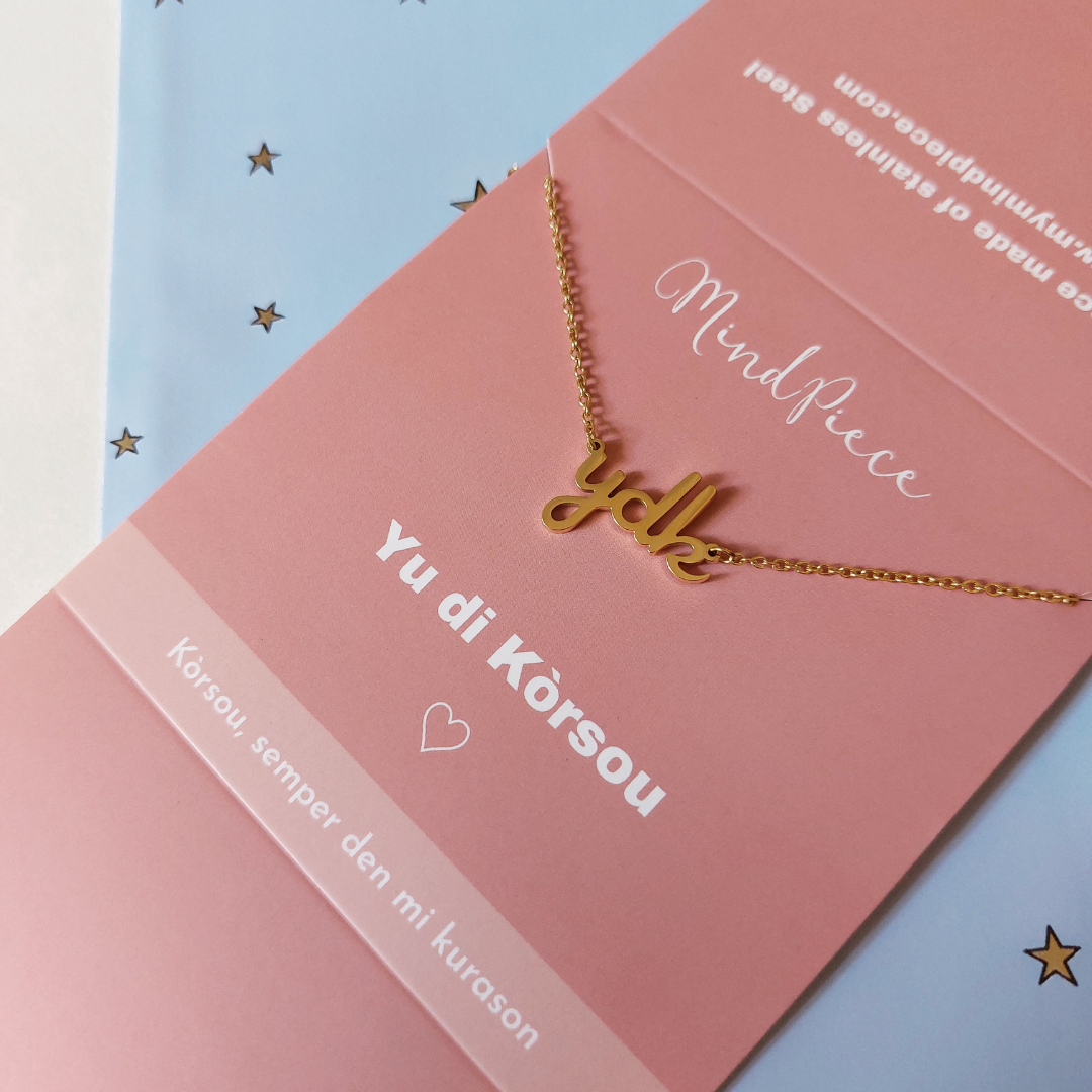 Necklace YDK - silver