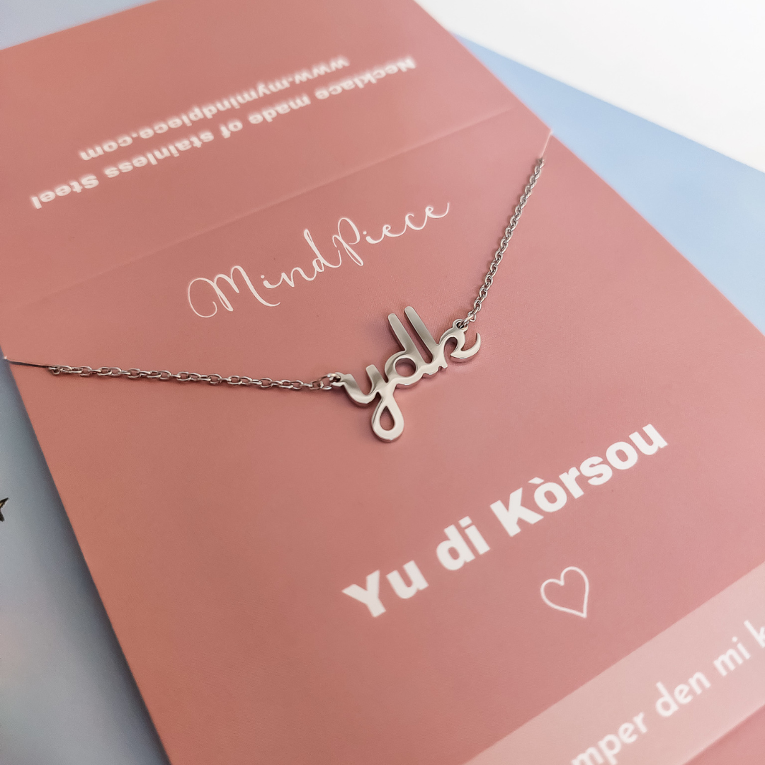 Necklace YDK - silver